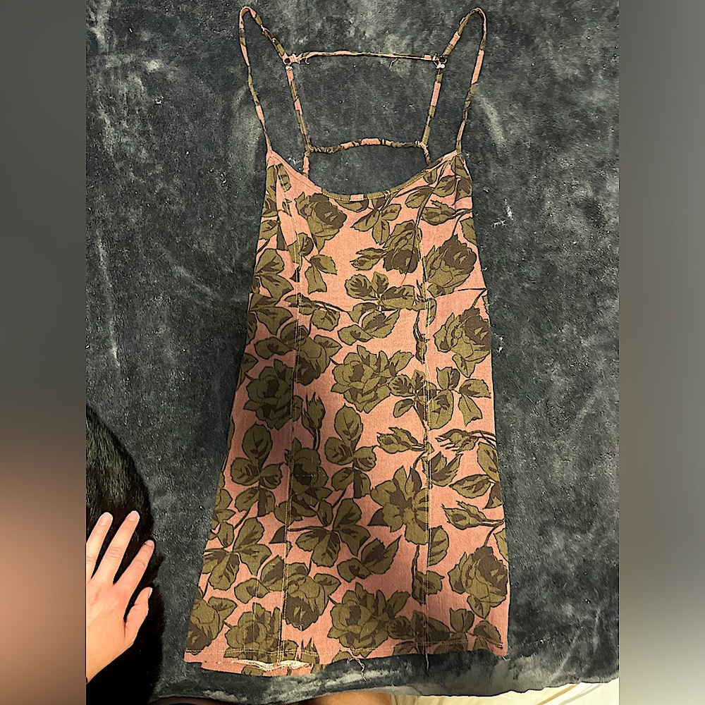 Free People Small Backless Mini Dress